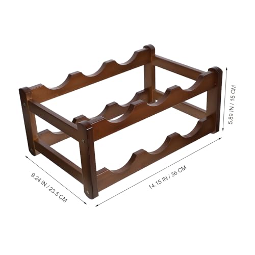 Soporte para botellas de vino diseño minimalista Alipis miniatura 6