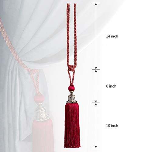 Melodieux Fermatende Nappa per Tenda 2 Pezzi