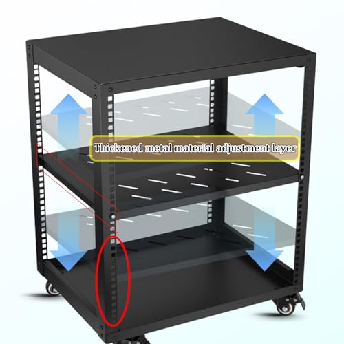 Meuble stéréo contre le désordre : rack audio multicouche compact