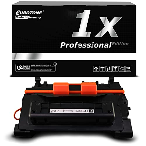 Toner compatible CF281A 81A noir pour imprimantes HP LaserJet Enterprise M604 M605 et M606
