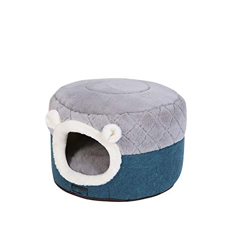 Lit pour chat en peluche chaude et douce pour l'hiver