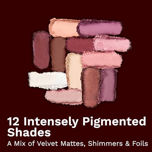 Image of Pilgrim Eyeshadow Fiesta Queen 12-in-1 Highly Pigmented Shades For The Ultimate Glam | 24Gm