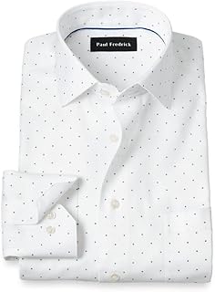 Men's Slim Fit Comfort Stretch Non-Iron Geometric Dress Shirt - Buy now