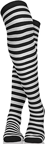 Image of Women's Long Knitted Fingerless Gloves Thumbhole Stretch Arm Warmers | Stretchy soft knitted arm warmers for women, comfortable thumbhole design, ideal daily winter hand sleeve accessories