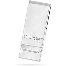 S.T. Dupont RECT Money Clip Silvery Item 003121, 3597390294425