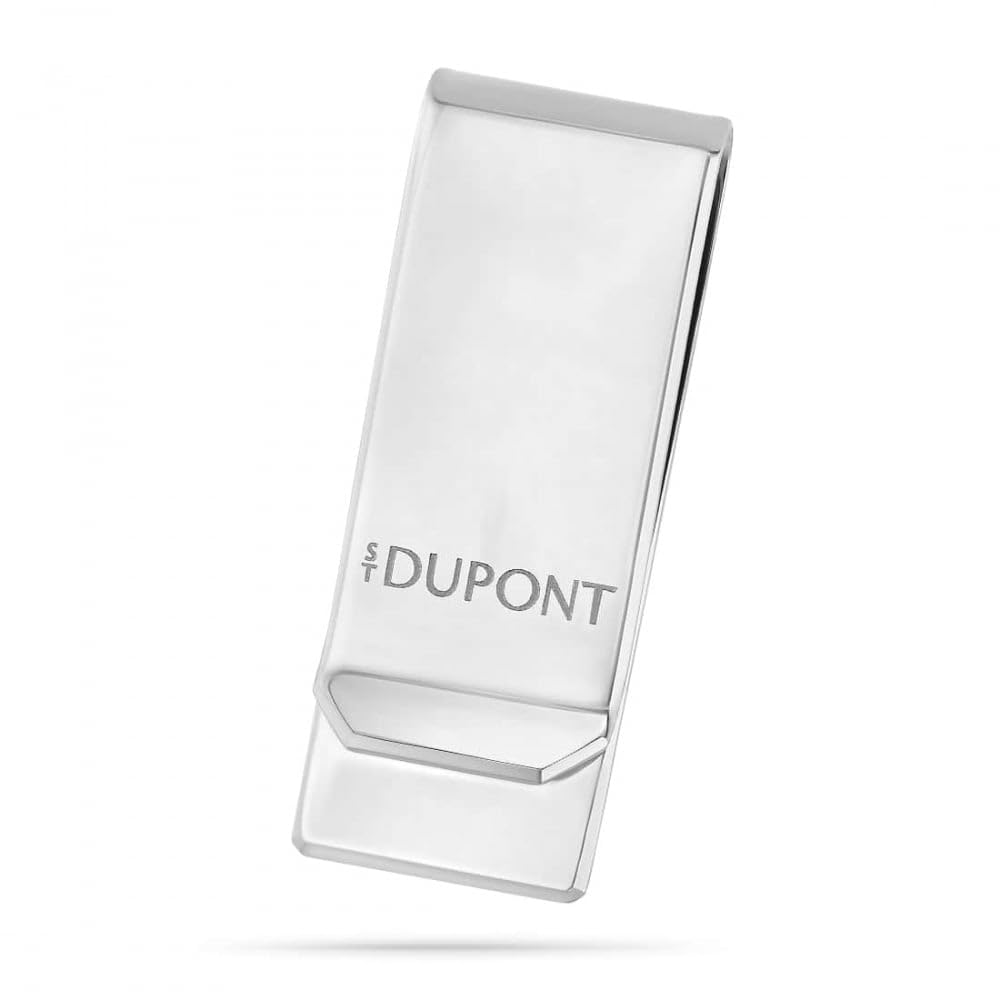 S.T. Dupont RECT money clip en plata accesorio de lujo para caballero