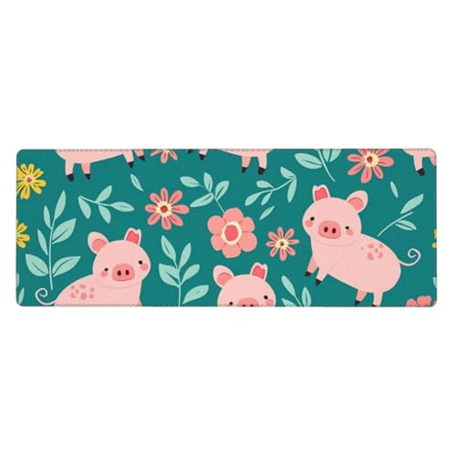 Tapis de souris cochon anti-glisse contre la fatigue du poignet