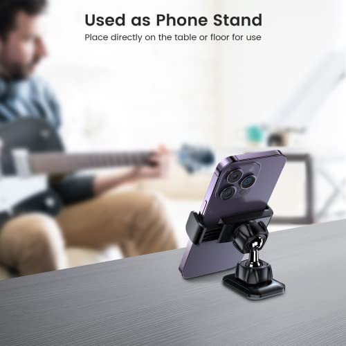 Icarmount Magnetic Golf Cart Phone Holder, Strong Magnetic Cell Phone Holder Attaches To Metal Surfaces, Golf Cart Accessories For Ezgo Club Car Yamaha, Fit All 4.7-6.5" Cell Phones #TOP5