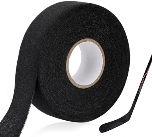 XIZAO Hockey Tape Multipurpose Cloth Tape Roll Hockey Stick Tape for Ice Roller Baseball Bat Sports 27.3 Yards x 0.98 Inch