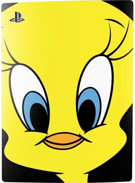 Skinit Decal Gaming Skin Compatible with PS5 Bundle - Officially Licensed Looney Tunes Tweety Bird Design