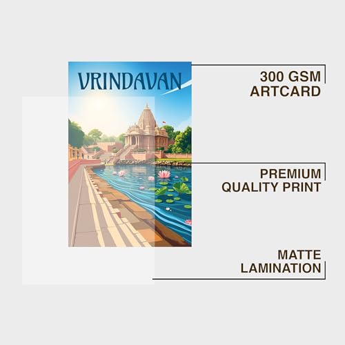 Image of CodersParadise Framed Wall Poster (12x18 Inch) | Inspirational Quote Wall Art | Minimalist Motivational Home Decor for Living Room & Office | Ready-to-Hang Display Frame (Vridavan)