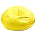 Gold Medal Bean Bags Wet Look Vinyl Bean Bag, Medium/Tween, Yellow