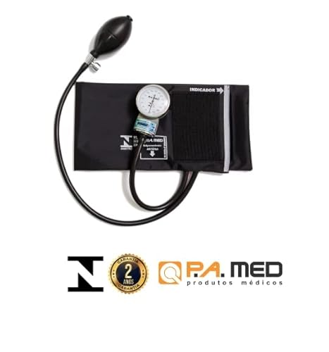 Combo Estetoscópio 3M Classic III Black Edition 5803 Littmann, Esfigmomanômetro + Case