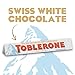 TOBLERONE White Chocolate Bar with Honey and Almond Nougat, Bulk Chocolate, 20 - 3.52 oz Bars