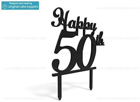 Happy 50th - Black