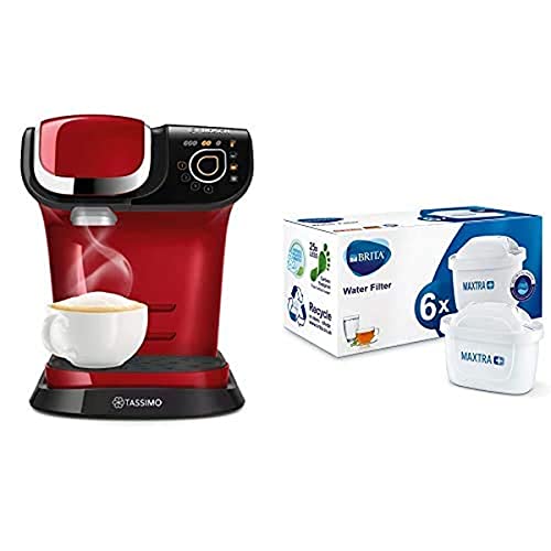 Tassimo Bosch My Way TAS6503GB Coffee Machine, Red Ethiopia Ubuy