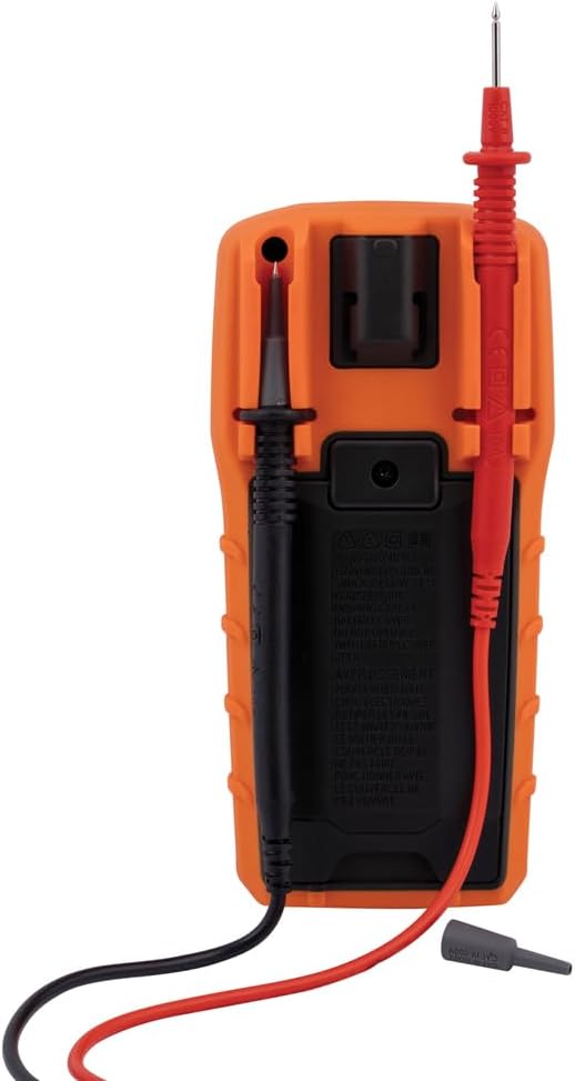 Klein Tools MM420 Digital Multimeter, Auto-Ranging TRMS Multimeter, 600V AC/DC Voltage, 10A AC/DC Current, 50 MOhms Resistance