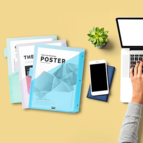 Mr. Pen- Binder Dividers With Pockets And Tabs, 8 Pack, Pocket Dividers For 3 Ring Binder With Tabs, Binder Dividers With Pockets, Dividers With Pockets, Binder Divider, Plastic Dividers With Pockets #TOP7