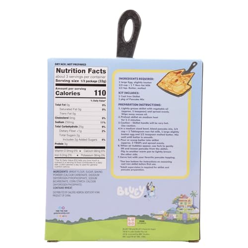 Save 22% on Galerie Bluey Pancake Skillet with Mix - $9.99