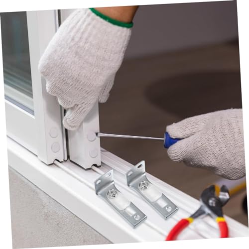 Kit de Herrajes para Puertas Bifold de 20 Piezas para Reparación de Puertas Corredizas de Clóset, Fácil de Instalar, Acero Inoxidable miniatura 5