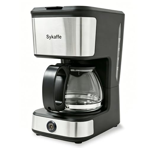 Sykaffe 5 Cup Compact Coffee Maker