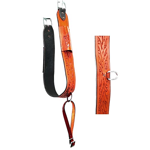 Horse Saddlery Impex Handmade Western Premium Leather Barrel Racing Trail Equestrian Horse Saddle Get Matching .Headstall Breast Collar Reins Girth Size15-17 (16" Inches Seat) #TOP7