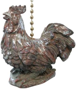 Rooster Ceiling Fan Pull Chain Home Decor Farm