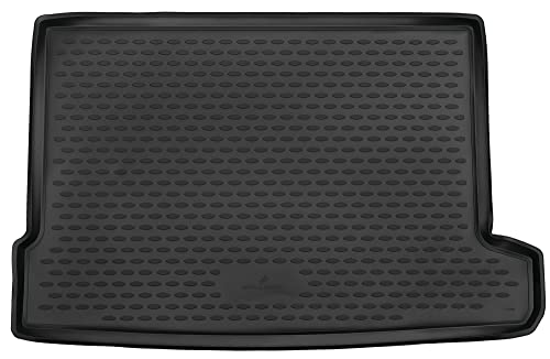 WALSER Bac De Coffre Sur Mesure XTR Premium – Protection Parfaite Pour Volvo XC60 II (03/2017 à Aujourd'hui) – Bord Haut 2,4 Cm, Antidérapant, TPE Haute Qualité