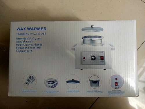 Máquina de cera de 500 ml, kit de depilação, aquecedor de cera, kit de cera para remoção de pelos pa