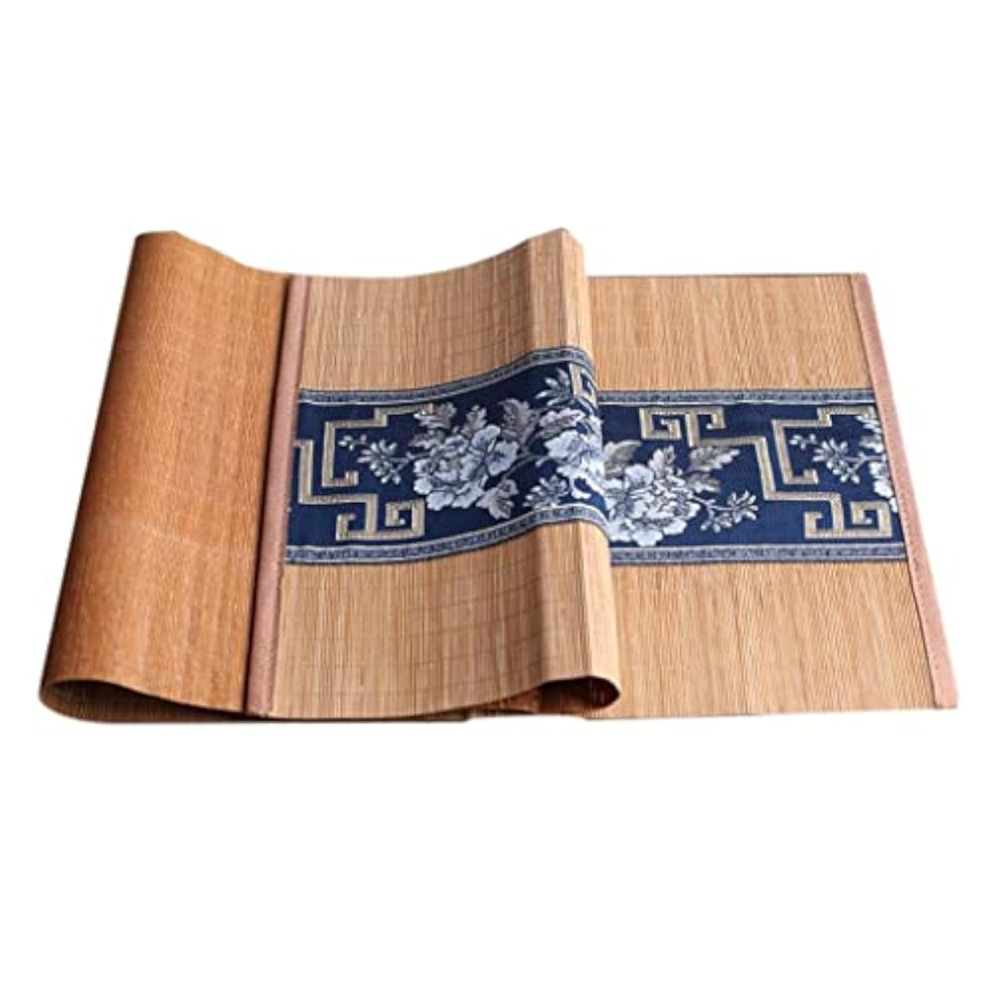 Oriental Slat Tea Mat for Table Decor