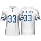 Javonte Williams Jersey Dallas Boy Football White Stitched