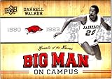 Darrell Walker Basketball Card (Arkansas Razorbacks) 2010 Upper Deck Greats of the Game Big Man on Campus #111