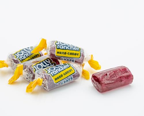 Hard Candy GRAPE Original Flavor 2 lb - Bulk Bag, Individually Wrapped (148 Pieces)