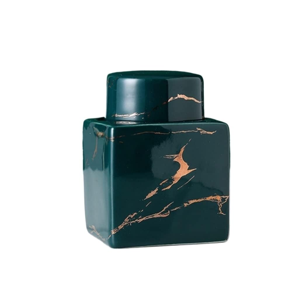 VHcgCGJ toothpick dispenser, Toothpick dispenser,Ceramic Marble Holder Household Cotton Swab Storage Box Dining