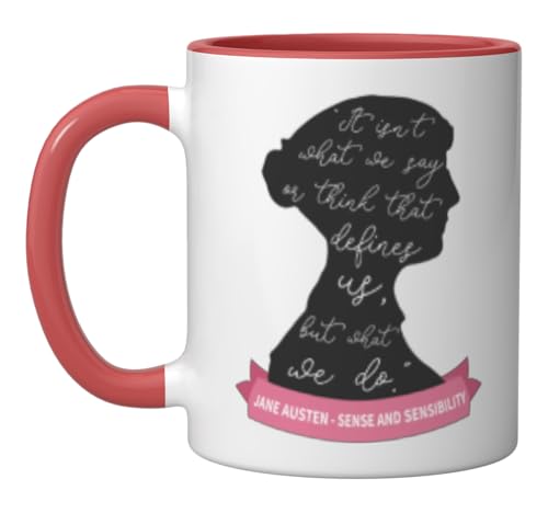 What Defines Us Jane Austen Quote Sense And Sensibility Ceramic