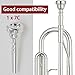 CashBeat 7C Trumpet Mouthpiece Set, Silver Plated Brass, Beginner to Pro, Durable & Reliable, with Cleaning Brush & Silver Polishing Cloth