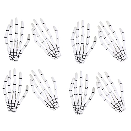 Beaupretty 8 �� �܂��񂴂� halloween haloween skull �S�X ���W���̃w�A�A�N�Z�T���[ ���� �n���E�B���p�[�e�B�[�̃w�A�N���b�v �֒����`���񂴂� �v���X�`�b�N ����