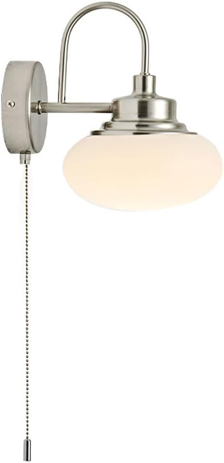 LED Warm Light Flush Mount Wall Sconce, Personalized Single-Head Wall Lamp, Modern Industrial Style Iron PC Wall Light, Bedroom Porches Hallway Decorative Lighting Fixtures