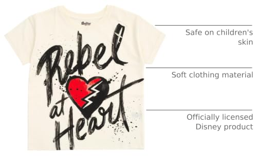 Image of Disney Girls' Short Sleeve T-Shirt Little Kid to Big Kid