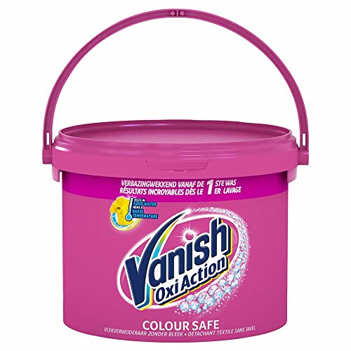 Vanish Oxi Action Colour Safe Poeder Base - Vlekkenverwijderaar voor Witte en Gekleurde Was - 2,4 kg