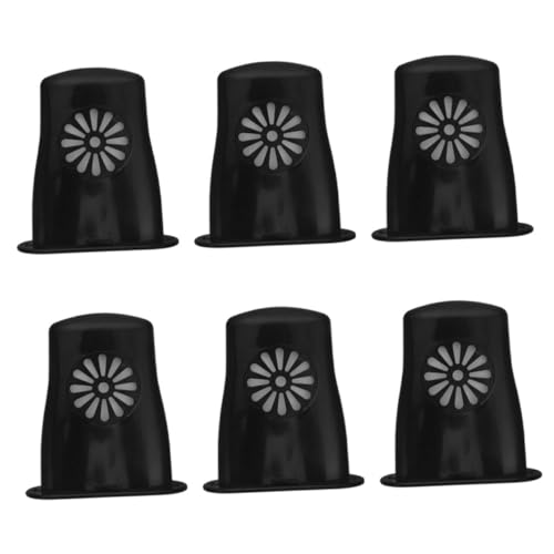 DECORNIJIA 6pcs Acoustic Guitar Humidifier Pack for Ukulele and Instruments Portable Sound Hole Humidifier Prevents Cracking and Maintains Stable Sound Quality Guitar Maintenance Tool