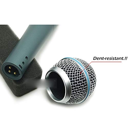 Microphone dynamique supercardioïde filaire pour chant live et studio