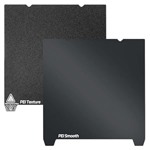 UniTak3D Ender 3 V3 SE KE Double Sided PEI Build Plate 235 * 235mm Druckplatte,Smooth+Textured Druckbett,Flexible Spring Bed Plate for Creality K1/K1C,Ender 3/3 Pro,Ender 3 V2/V2 Neo 3D Drucker