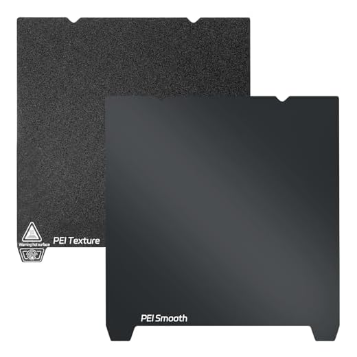 UniTak3D PEI Utskriftsplattform 235 x 235mm Magnetisk Flexibel frostad plattform uppgradering för Creality Ender 3 V2 Ender 3 Pro Ender 5 CR-20 CP-01 3D-skrivare