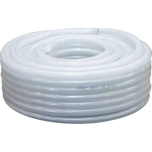 Mangueira PVC cristal trançada, VPT, 250 libras, 5/8" Vonder