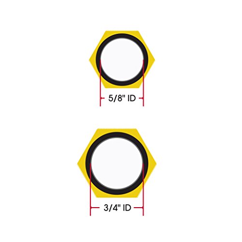 Dramm 17303 Colorstorm Premium Rubber Hose, 5/8" X 100', Yellow #TOP1