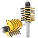 SILIVN Adjustable Finger Joint Router Bit 1/2 Inch Shank Cutter Tool With 5 Individual Finger Cutters - 1 PCS