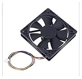 Modelo: SHLF1212GHE-07 Durable 6500 RPM 12025 12V Fan Fan Ajuste para ANTMINER D3 L3 + S9 T9 S15 T15 S17 T17 MISIEREN SHLF1212GHE-07 A13 21 Dropship Wearable