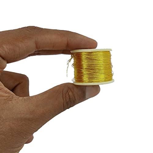 Hilos metálicos Zari 0.1 mm, 20 tonos, 24 yardas c/u miniatura 2