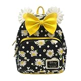Loungefly Disney Minnie Mouse Daisies Womens Double Strap Shoulder Bag Purse